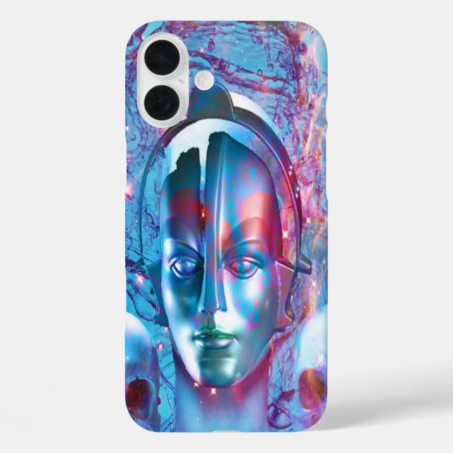 Robot Transcendence Case-Mate iPhone Case (Back)