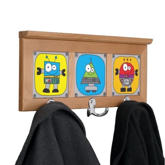 Robot Trio Coat Rack (In Situ)