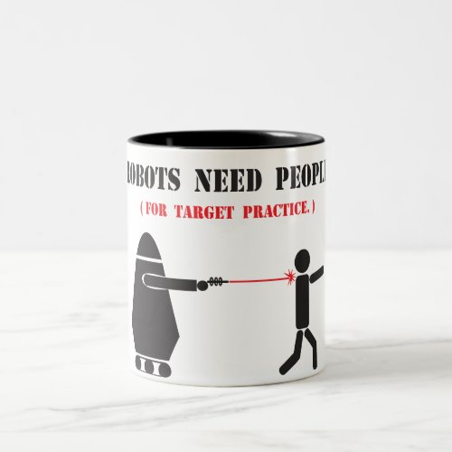 Robot Two_Tone Coffee Mug