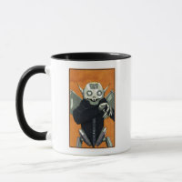 Robot Vampire Dracula mug