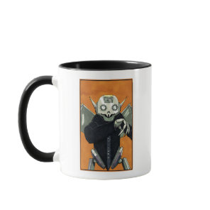 Robot Vampire Dracula mug