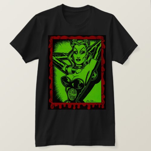 Robot Vampire Vixen T_Shirt