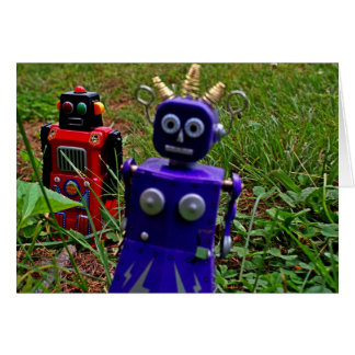 Robot Woman Cards