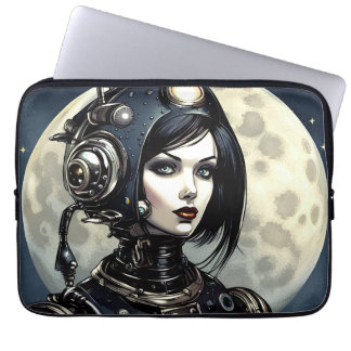 Robot Woman I Laptop Sleeve