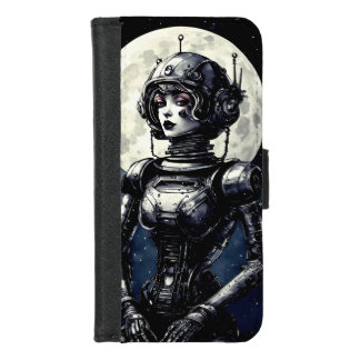 Robot Woman IV iPhone 8/7 Wallet Case