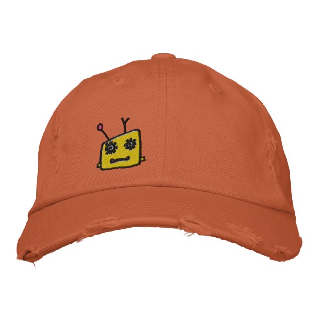 Robot Women's Cap - Smart never looked cuter! (Front)