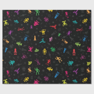 Robot Wrap Wrapping Paper