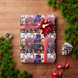 ROBOT WRAPPING PAPER