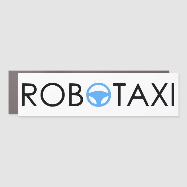Robotaxi Car Bumper Magnet SE (Front)