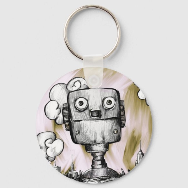 ROBOTCITY KEYCHAIN (Front)