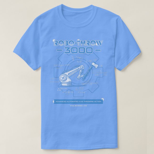 RoboThrow 3000 T-Shirt (Design Front)