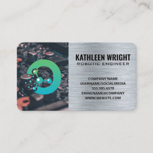 Robotic AI Technology Data Center Business Card