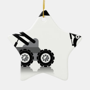 Robotic Arm Ceramic Ornament