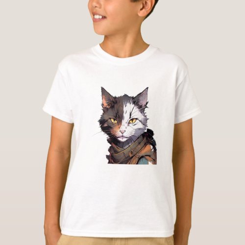 Robotic Cat T_Shirt