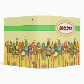 Robotic Cookbook 3 Ring Binder