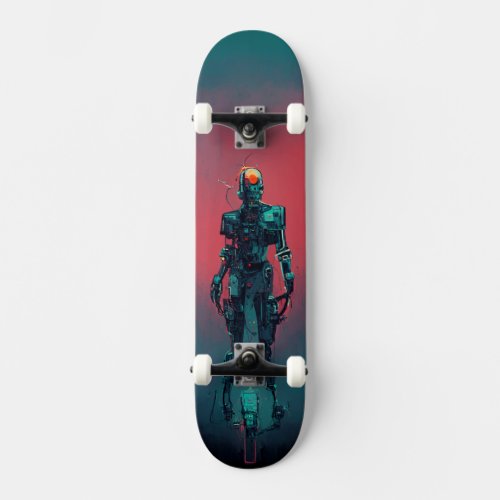 Robotic Designs _ Custom Skateboard Art