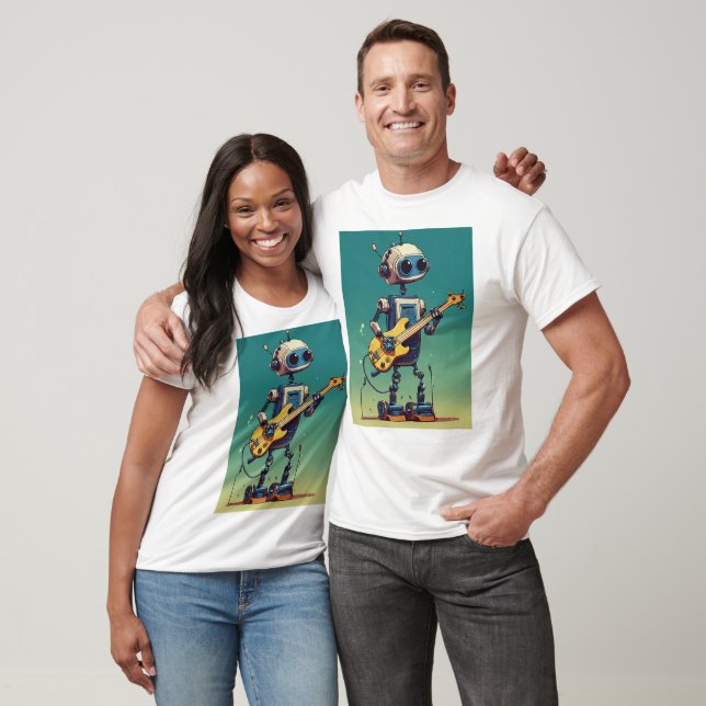 Robotic Evolution:Men's Basic T-Shirt (Unisex)