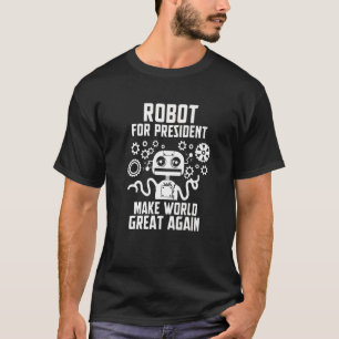 Robotic  For Men Women Bot Technology Machine It R T-Shirt