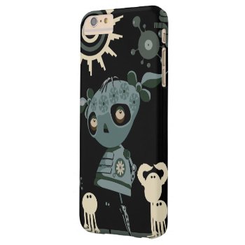 Robotic Girl Barely There Iphone 6 Plus Case by zlatkocro at Zazzle
