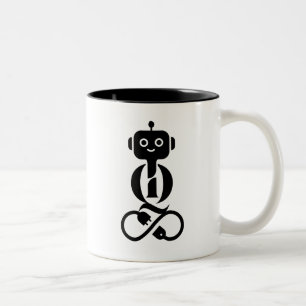 Robotic intelligence Quotient (IQ) is Infinite Two-Tone Coffee Mug