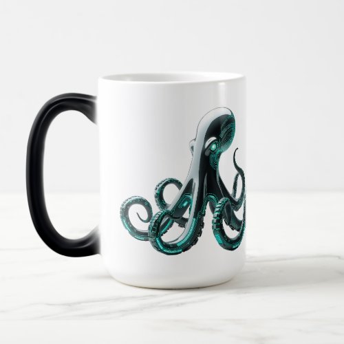 Robotic Octopus – Futuristic Tech Creature Design