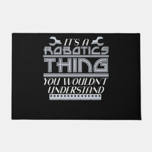 Robotic Thing Joke Robot Robotics Engineering Doormat