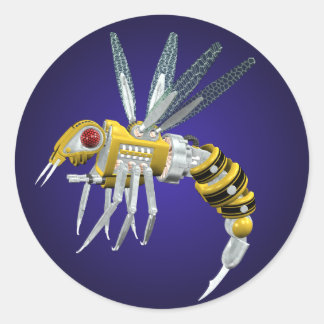 Robotic Wasp Sticker