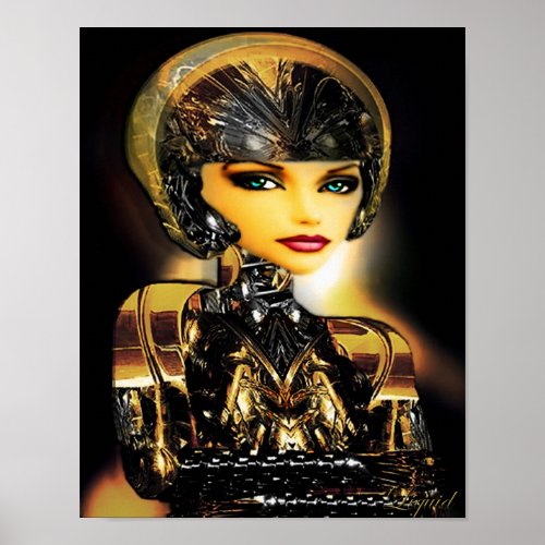 Robotica on Canvas Poster