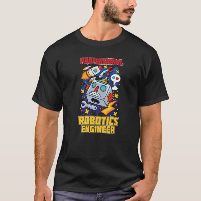 Robotics - Ai Artificial Intelligence Robots Premi T-Shirt (Front)