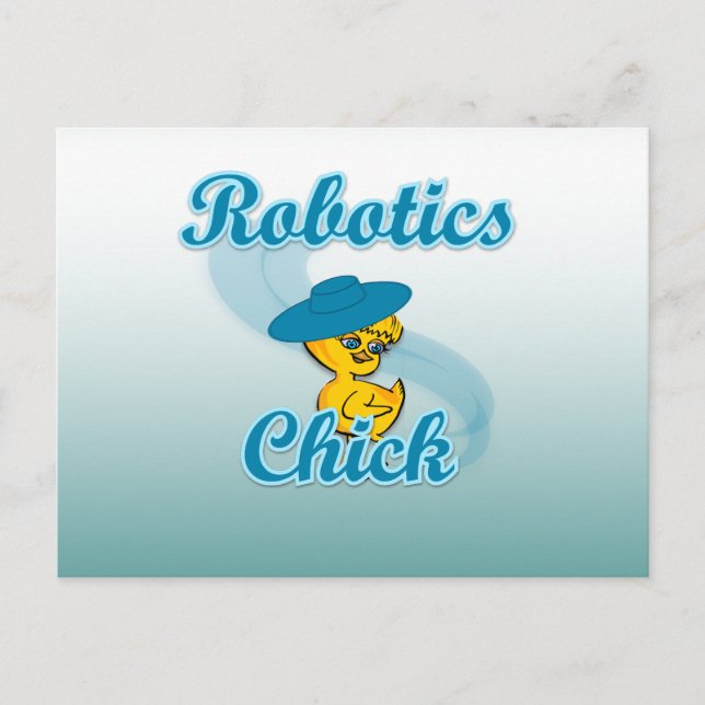 Robotics Chick #3 Postcard (Front)