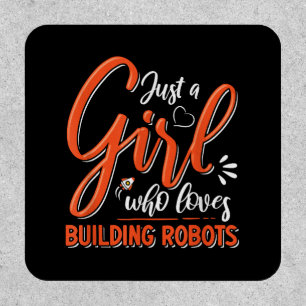 Robotics Engineer Robot Lover Engineering Girl Rob Patch
