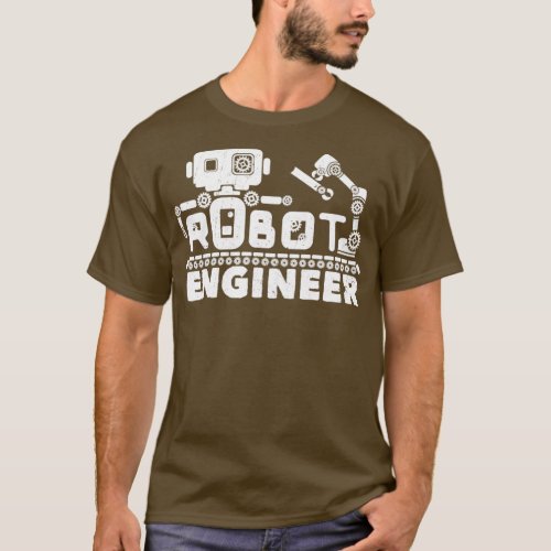 Robotics engineer  T_Shirt