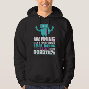 Robotics Engineering AI Autonomous Robot Building  Hoodie
