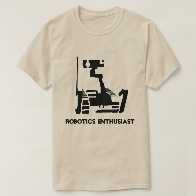 Robotics Enthusiast Tee (Design Front)