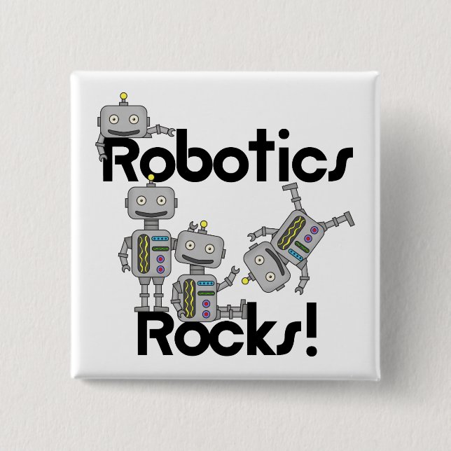 Robotics Rocks Button (Front)