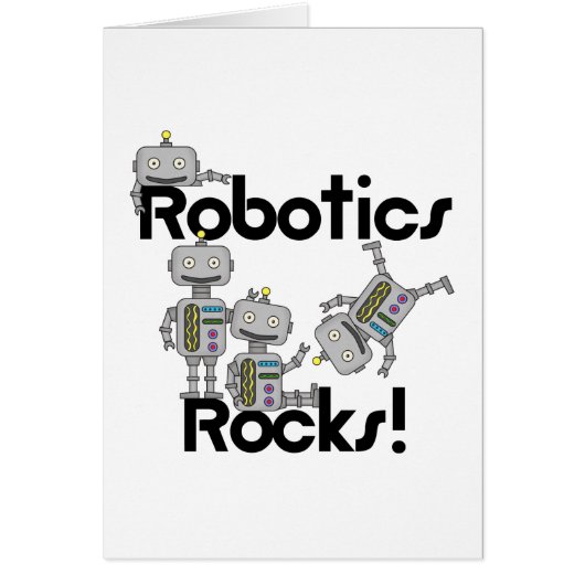 Robotics Rocks Cards (Front)