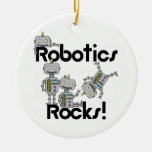 Robotics Rocks Ceramic Ornament at Zazzle