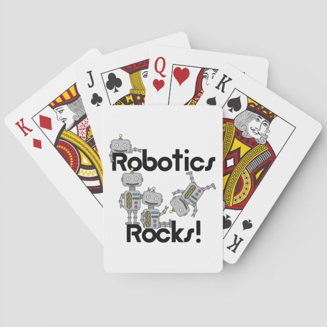 Robotics Rocks Poker Cards (Back)
