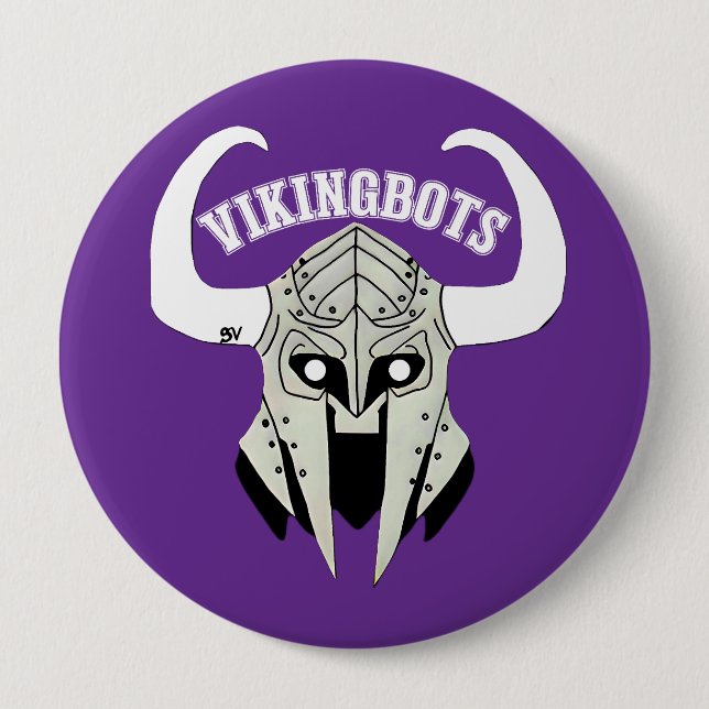 Robotics Team Button (Front)