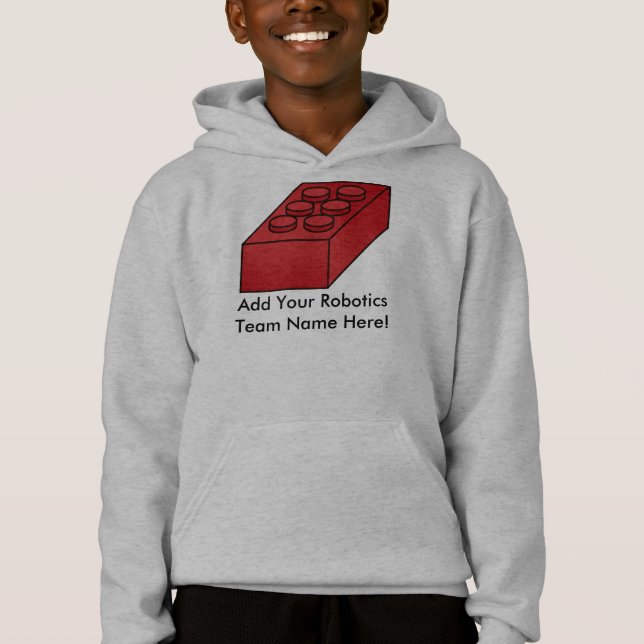 Robotics Team Logo Hoodie (Front)