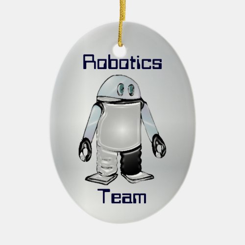 Robotics Team or Club Personalized Ornament