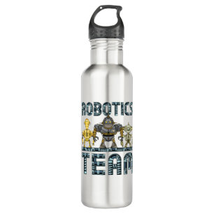 Robotics Team Stainless Steel Water Bottle