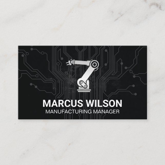 Robotics Technology | Circuit Board Business Card (Front)