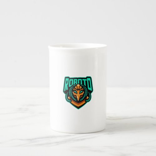 roboto bone china mug