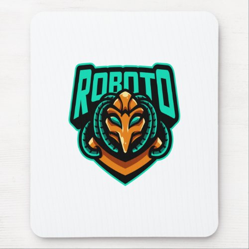 roboto mouse pad