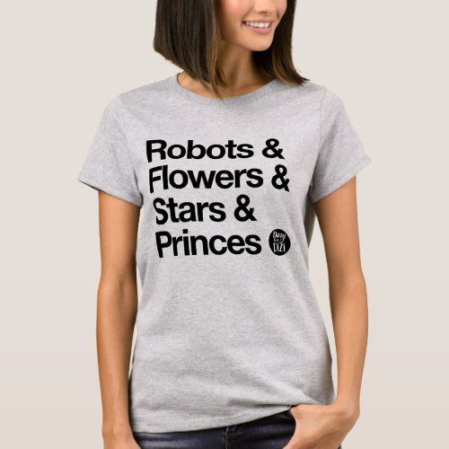 Robots Black Logo T_Shirt