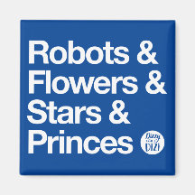 Robots& Blue Magnet