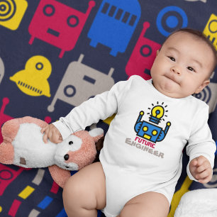 Robots Cartoon Pattern Baby Blanket