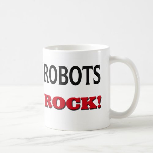 Robots Rock Coffee Mug