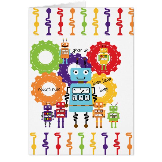 Robots Rule Cards (Front)